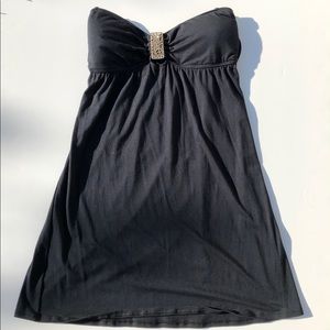 Trina Turk women’s strapless/halter dress - black